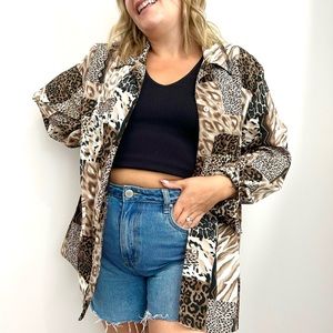 Vintage Alia Button Down Top